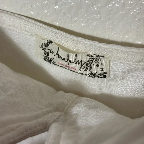 Intimately Free People Tie-Shoulder Bodysuit Size Medium | bodycon | bohemian | - Picture 3 of 8